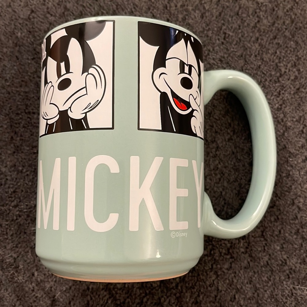 Disney Mickey Mouse Zak Silly Faces Coffee Mug K2